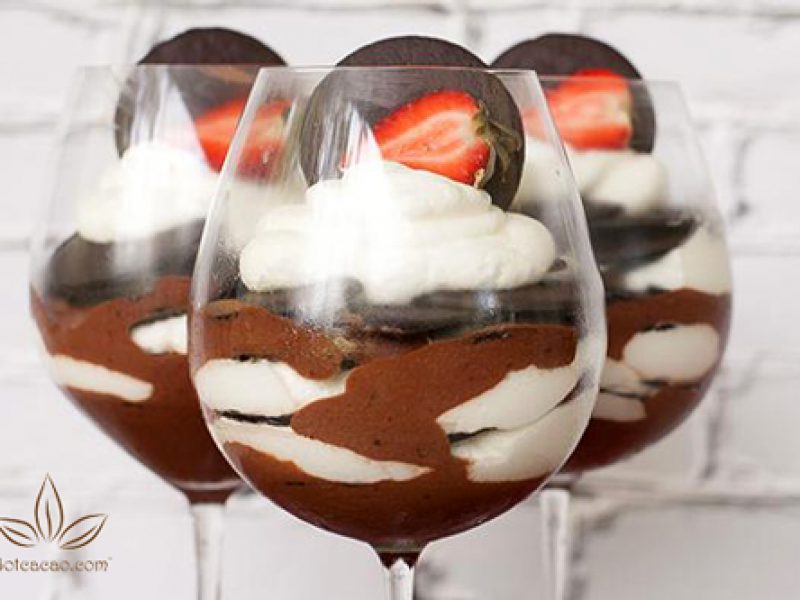 Mousse chocolate cookie siêu mượt